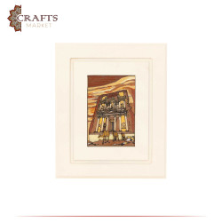 Hand-Crafted Wooden Sculpture laser 3D Wall Art Petra design