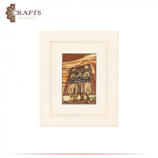 Hand-Crafted Wooden Sculpture laser 3D Wall Art Petra design Hand-Crafted Wooden Sculpture laser 3D Wall Art Petra design