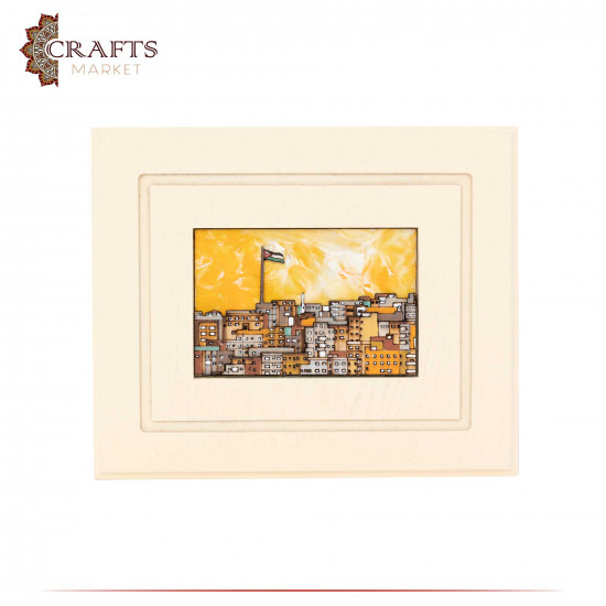 Hand-Crafted Wooden Sculpture laser 3D Wall Art Amman design Hand-Crafted Wooden Sculpture laser 3D Wall Art Amman design