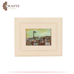 Hand-Crafted Wooden Sculpture laser 3D Wall Art Amman design