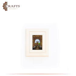 Hand-Crafted Wooden 3D Wall Art in a Gate Jerash design 