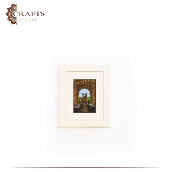Hand-Crafted Wooden 3D Wall Art in a Gate Jerash design Hand-Crafted Wooden 3D Wall Art in a Gate Jerash design