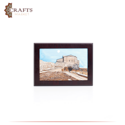 Hand-Crafted Wooden 3D Wall Art in a Mount Nebo Church design