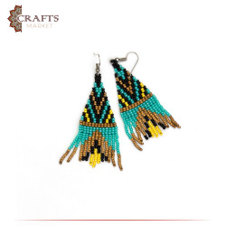 Handmade Beads Women Earrings Multi-Color