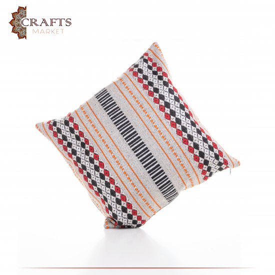 Handmade Multi-Color Sadu Set Pillow Cover 2 Pcs Handmade Multi-Color Sadu Set Pillow Cover 2 Pcs