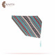 Handmade Turquoise Patterned Table Runner in a Badia Design Handmade Turquoise Patterned Table Runner in a Badia Design