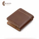 Handmade Genuine Leather Men's Wallet - Brown Handmade Genuine Leather Men's Wallet - Brown