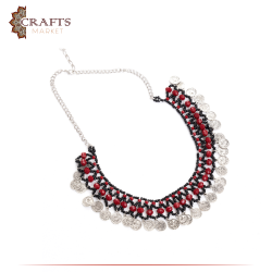 Handmade Silver Tone Women's Necklace 