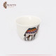 Plain coffee cup with camel drawing Plain coffee cup with camel drawing