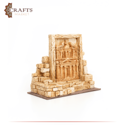 Handmade Beige Gypsum  Petra  Design Table Decor 
