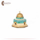 Handmade Reinforced gypsum Statue Home Decor with a Dome of the Rock Design Handmade Reinforced gypsum Statue Home Decor with a Dome of the Rock Design