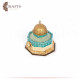 Handmade Reinforced gypsum Statue Home Decor with a Dome of the Rock Design Handmade Reinforced gypsum Statue Home Decor with a Dome of the Rock Design