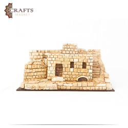 Handmade Reinforced gypsum anthropomorphic with an Ouda Mill Design