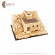 Handmade Reinforced gypsum anthropomorphic with an Ouda Mill Design