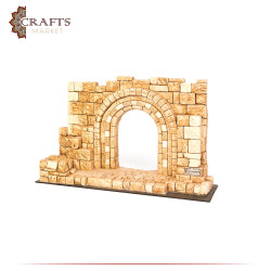 Handmade Reinforced gypsum anthropomorphic with an  Jerash Arches Design