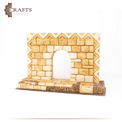 Handmade Reinforced gypsum anthropomorphic with a Arch (Jordan) Design