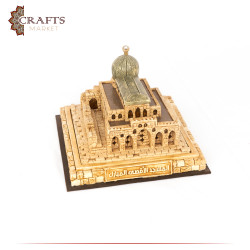 Handmade Reinforced gypsum anthropomorphic with a Al-Aqsa Mosque Design