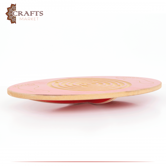 Hand-carved red wooden interactive game, Legs Balance game Hand-carved red wooden interactive game, Legs Balance game