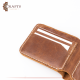 Handmade honey color Genuine Leather Men's Wallet Handmade honey color Genuine Leather Men's Wallet