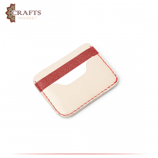 Handmade Due-Color Genuine Leather Men's Wallet 