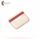 Handmade Due-Color Genuine Leather Men's Wallet 