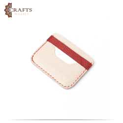 Handmade Due-Color Genuine Leather Men's Wallet 