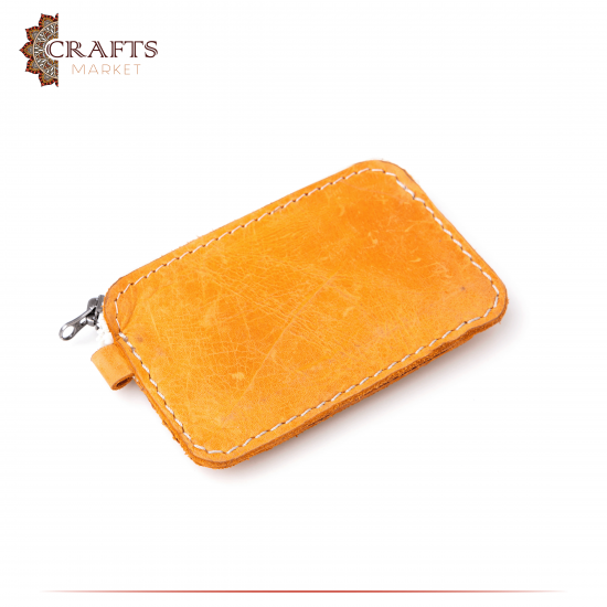 Handmade honey Genuine Leather Men's Wallet Handmade honey Genuine Leather Men's Wallet