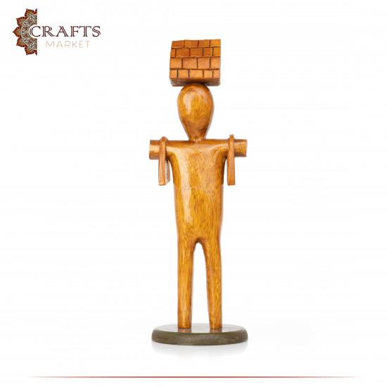 Hand-carved Wooden Hardships Of Life statue Home Decor Hand-carved Wooden Hardships Of Life statue Home Decor