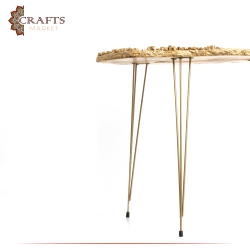 Handmade Multi-Color Wooden Resin Table Decor