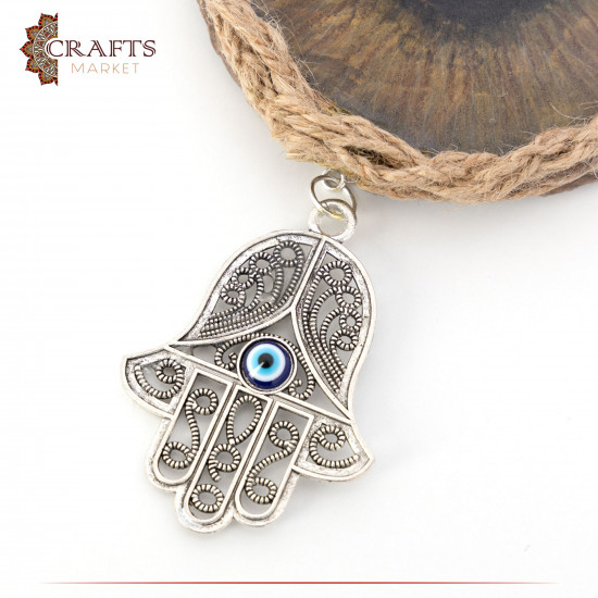 Hand-made Resin Wall Hanging with an Eye Design