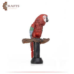 Hand-carved Resin  Parrot  statue Home Decor