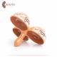 Handmade Brown Clay 3 Service Plates in Mosaic Grape Design Handmade Brown Clay 3 Service Plates in Mosaic Grape Design