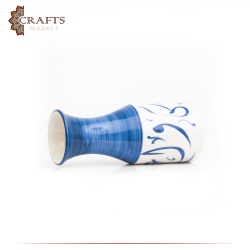 Handmade Duo-Colored Vase Arabic Calligraphy letters Design Home Décor