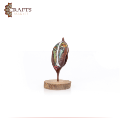 Hand-Painted Multi-Color Desk Décor In a Character Face  Design 