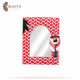Handcrafted Multi-Color Fabric Mirror Frame in a Shemagh Design Handcrafted Multi-Color Fabric Mirror Frame in a Shemagh Design