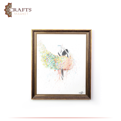 Handmade Drawing  Dancer On Strings Hope Design Wall Art