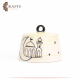 Handmade Ivory Ceramic Service Pot Mosque Design Handmade Ivory Ceramic Service Pot Mosque Design