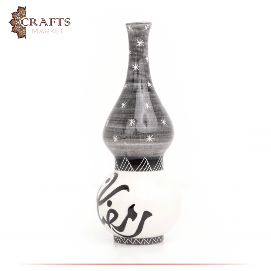Handmade Home Décor Duo-Color Ceramic Lantern design decorated رمضان Handmade Home Décor Duo-Color Ceramic Lantern design decorated رمضان