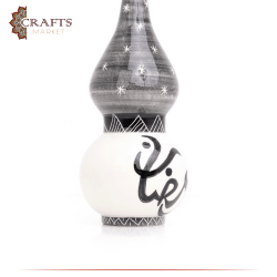 Handmade Home Décor Duo-Color Ceramic Lantern design decorated رمضان