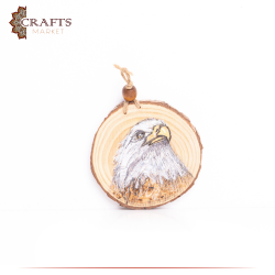 Pyrography Art  Falcon  Design Set 3PCS Home Decor