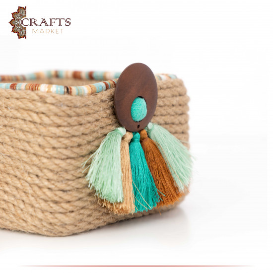 Handcrafted Multi-Color Square Plate with a Modern Design Handcrafted Multi-Color Square Plate with a Modern Design