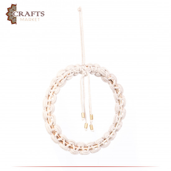 Handmade Due-Color Macrame Wall Hanging Set 4 pcs Handmade Due-Color Macrame Wall Hanging Set 4 pcs