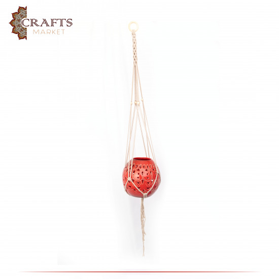 Handmade Due-Color Macrame Wall Hanging Set 4 pcs Handmade Due-Color Macrame Wall Hanging Set 4 pcs