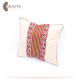 Handmade Off-White Fabric Pillow Cover with peasant embroidery design Handmade Off-White Fabric Pillow Cover with peasant embroidery design