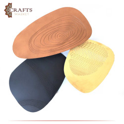 Handmade Multi-Color Metal Table Set, 3PCs