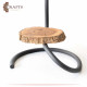Handcrafted Aluminum & Wood Helmet Stand with a Luxurious Design Handcrafted Aluminum & Wood Helmet Stand with a Luxurious Design