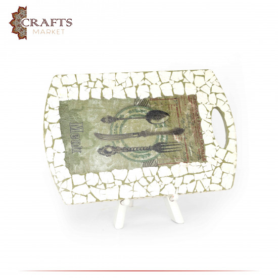 Wooden kitchen wall hanging decorated with decoupage art, Cutting Board design Wooden kitchen wall hanging decorated with decoupage art, Cutting Board design
