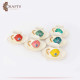 Porcelain Turkish Coffee Set with Hand Design, 12PCs Porcelain Turkish Coffee Set with Hand Design, 12PCs