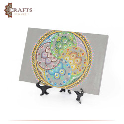 Hand-painted Acrylic Wall Art Mandala design