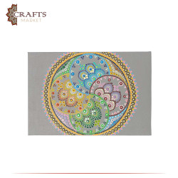 Hand-painted Acrylic Wall Art Mandala design